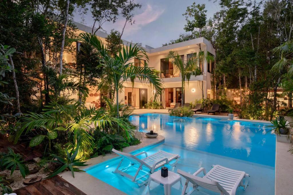 Вилла Casa Chen Xen Luxury Design With Cocnierge Тулум Экстерьер фото